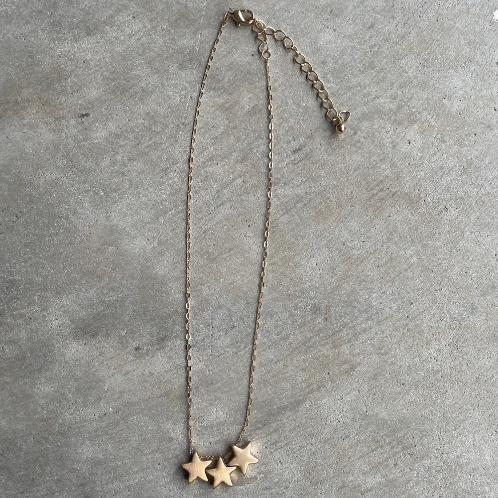 Gold Star Charm Necklace